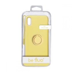 Coque iPhone XR BeFluo Jaune - Moxie