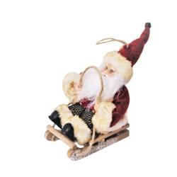 Père Noël sur luge-...