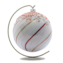 Support doré pour Boule de Noël