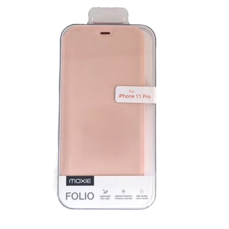 Coque Folio Moxie rose pour iPhone 11 Pro