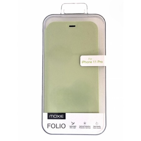 Coque Folio Moxie Vert Pistache pour iPhone 11 Pro