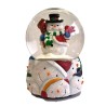 Boule à neige musicale Bonhomme de neige - The San Francisco Music Box