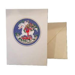 Carte double de noël...