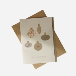 Carte double de Noël...