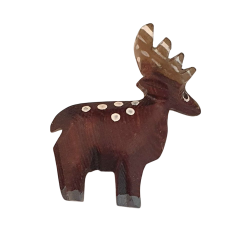 Bouton en bois Cerf - DMC