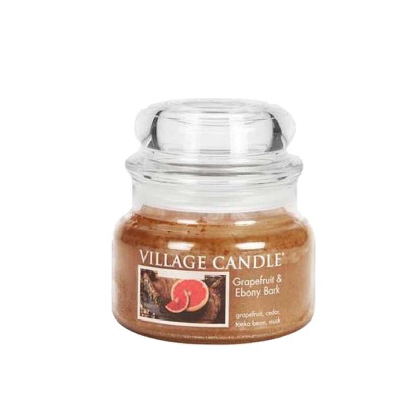 Petite Jarre Grapefruit & Ebony Bark / Écorce de pamplemousse et d'ébène - Village Candle
