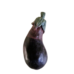 Bouton JHB - "Aubergine"