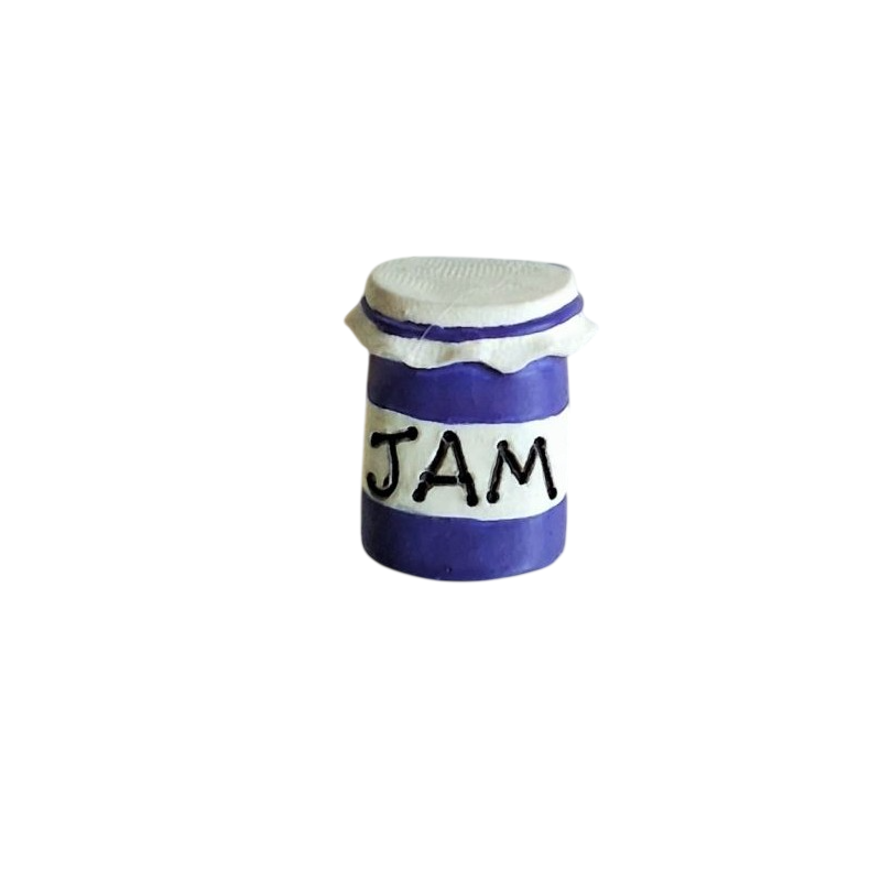 Bouton JHB - "Pot de confiture mauve"