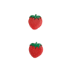 Bouton JHB - Fraise x 2