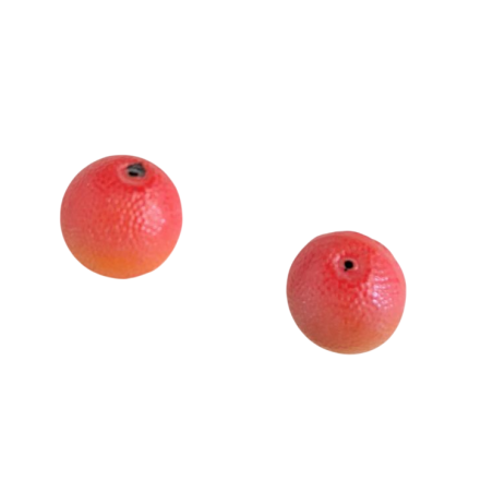 Bouton JHB - Orange x 2