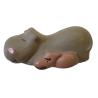 Bouton DMC - Maman Hippopotame et son bébé -