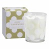 Bougie parfumée Cachemire doux – Verre à pois  The Country candle
