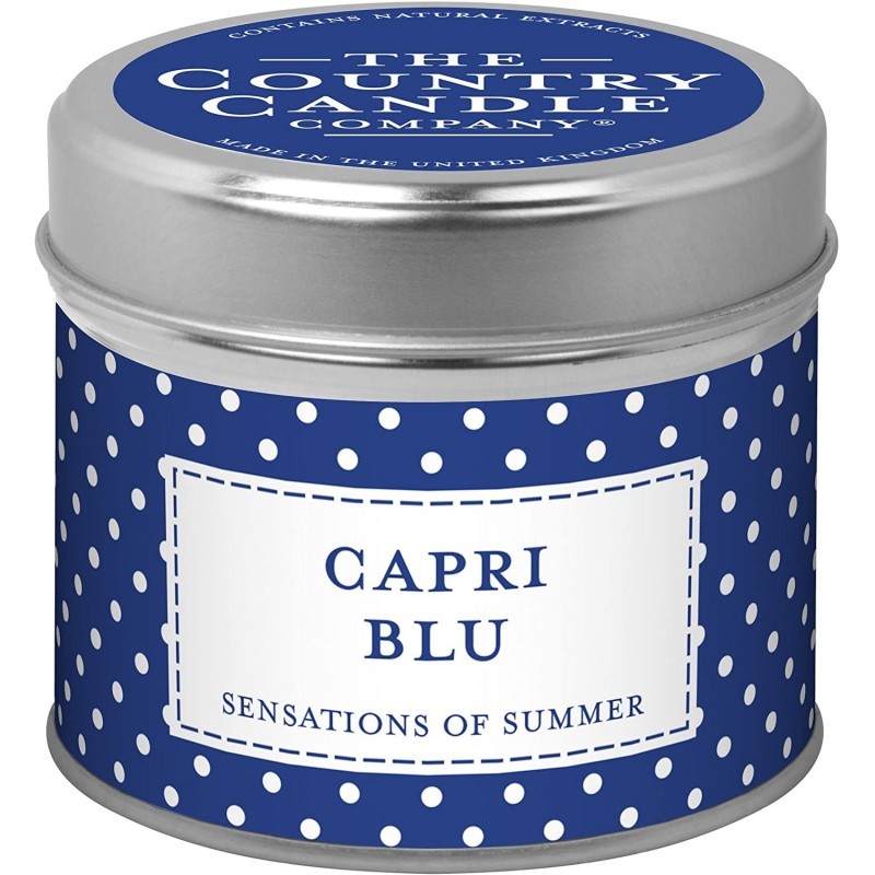 Boite Métallique Capri Blu - The Country Candle