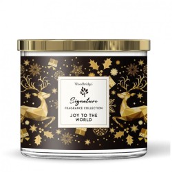 Bougie 3 mèches Joy to the...