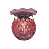 Brûle-parfum Boule en verre rose - Village Candle