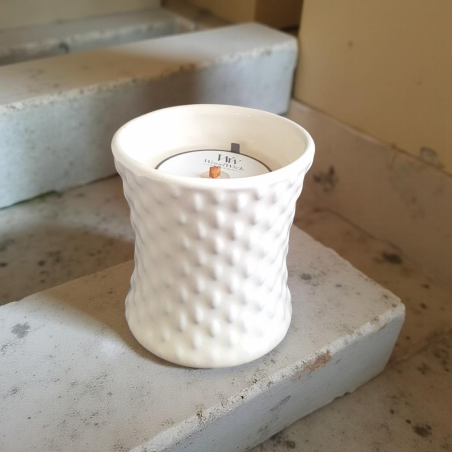 Bougie Botanical Gardens Ceramic Magnolia - Woodwick