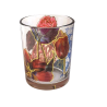 Lot de 3 photophores en verre à motifs floraux – Village Candle