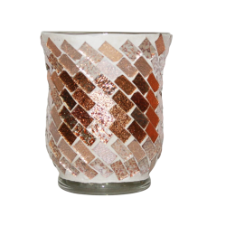 Photophore évasé mosaïque...