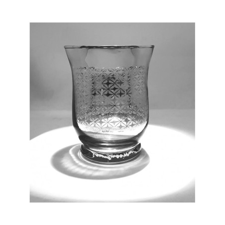 Photophore évasé Argent - Village Candle