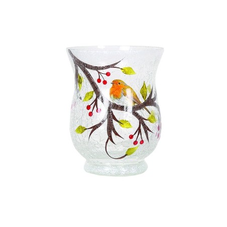 Photophore de Noel évasé Robin - Village Candle