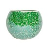 Photophore Globe Mosaïque Verte – Village Candle