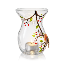 Brûle-Parfum en Verre Robin