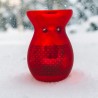 Brûle Parfum en verre Red Check - Village Candle