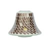 Abat-jour pour bougie Mosaïque dorée en tourbillon  - Village Candle