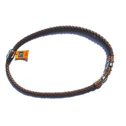 Collier homme en cuir...