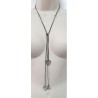 Collier cordon trois cœurs - F.Y. FAUCOGNEY