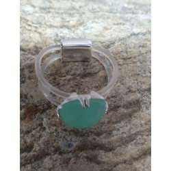 Bague fantaisie en argent...