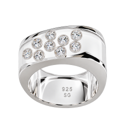 Bague Cayoo en Plexiglas et...