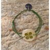Bracelet trèfle porte bonheur -7bis