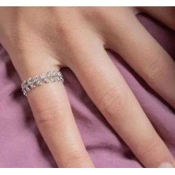 Bague Argent 925 Couronne de laurier.