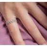 Bague Argent 925 Couronne de laurier.