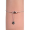 Bracelet Trèfle porte-bonheur – Argent 925