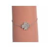 Bracelet Trèfle porte-bonheur – Argent 925
