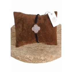 Bracelet cordon noir –...
