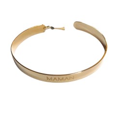 Bracelet jonc "Maman" - Bijoux Ley Nat