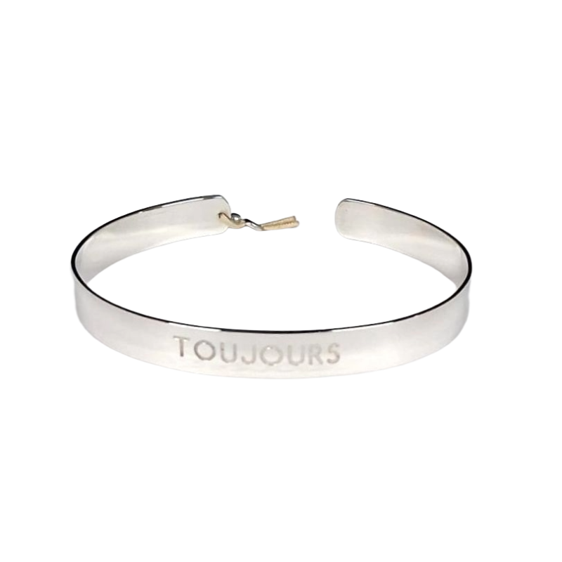 Bracelet jonc "Toujours" - Bijoux Ley Nat