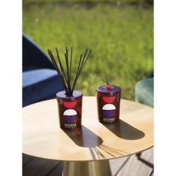 BOUGIE DÉCO RECHARGEABLE ROUGE CASSIS