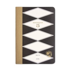 Coffret 5 carnets de voyage ' Wanderlust ' Designworks Ink.