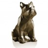 Bougie Bulldog ORIGAMI Brass Candellana