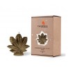 Bougie feuille de Cannabis Brass Candellana