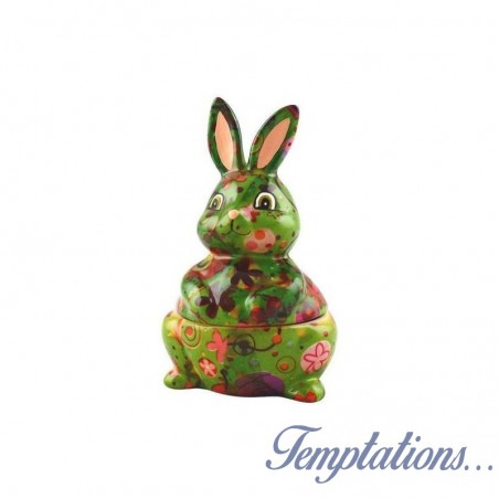 Coquetier Pomme Pidou Millie le lapin