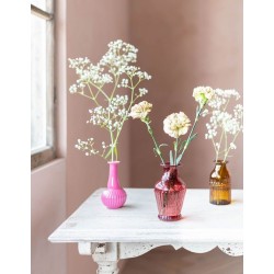 Set de 3 vases en verres Rose -S- Pip Studio