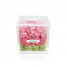 Cube crystal les bouquets Pivoine Canasuc