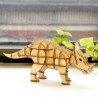 Puzzle en bois 3D Triceratops Kikkerland.