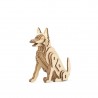 Puzzle en bois 3D Chien Kikkerland.