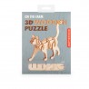 Puzzle en bois 3D Chat Kikkerland.